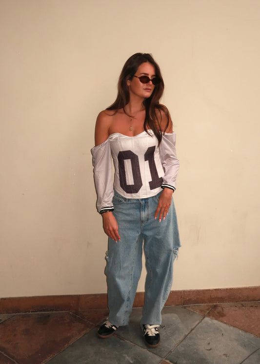 Jersey Corsettop Lune