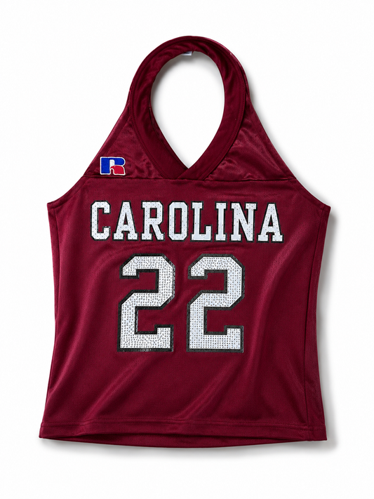 Carolina Halter Jersey Top size M
