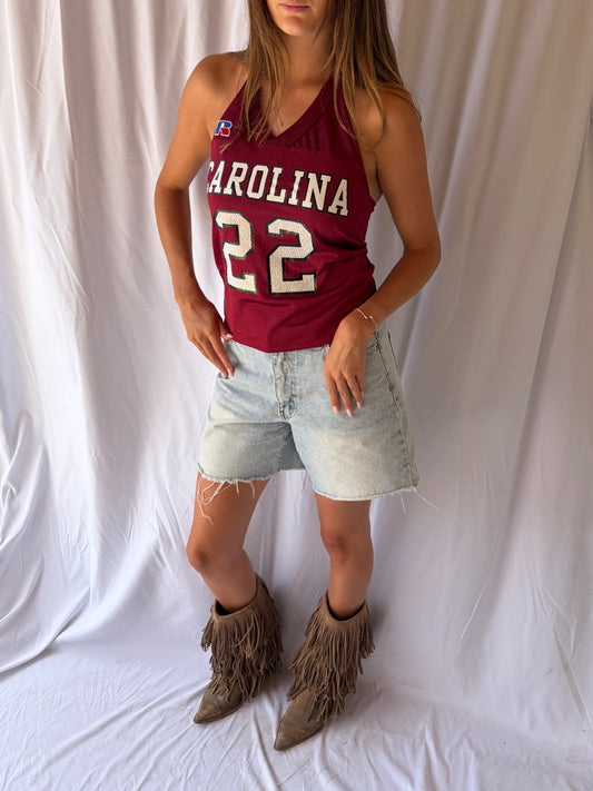 Carolina Halter Jersey Top size M